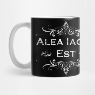 Latin saying - Alea iacta est Mug